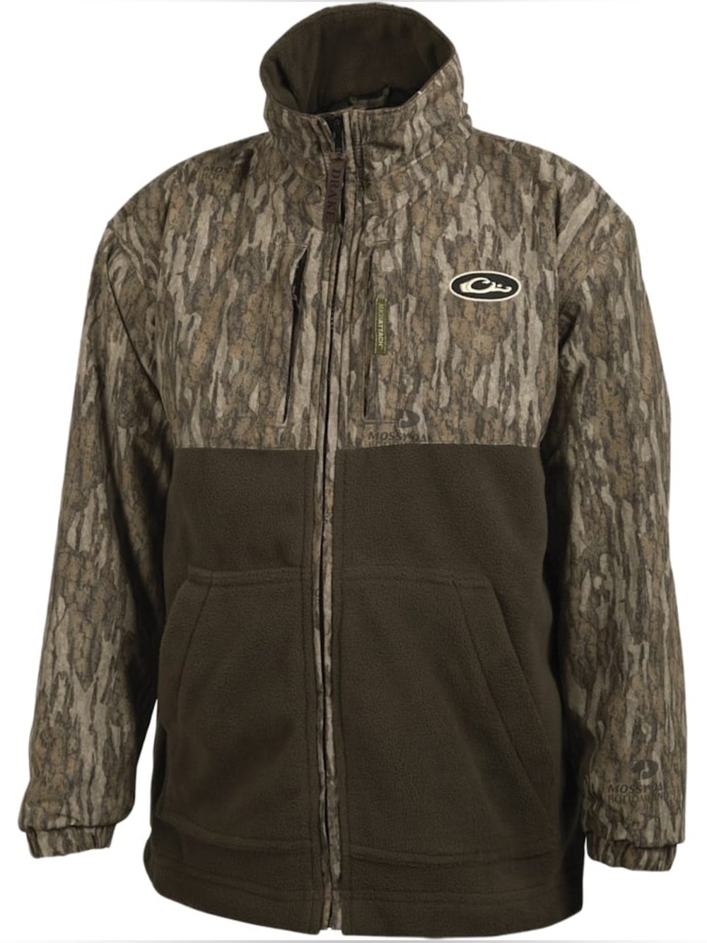 Drake Young Guns MST Youth Eqwader Full Zip - Mossy Oak Bottomland